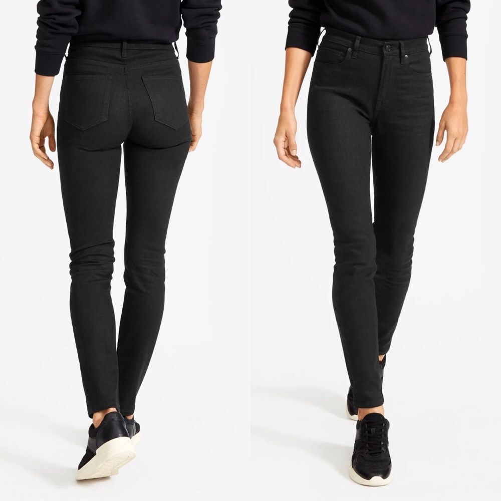 Everlane High Rise Ankle Jean - Black Wash | Size 26